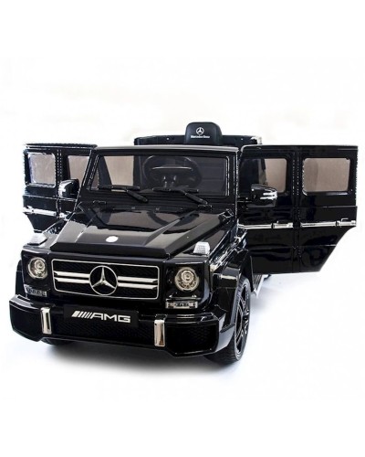 Uşaq elektrik avtomobili Mercedes G63 AMG HL-168 4x4, qara