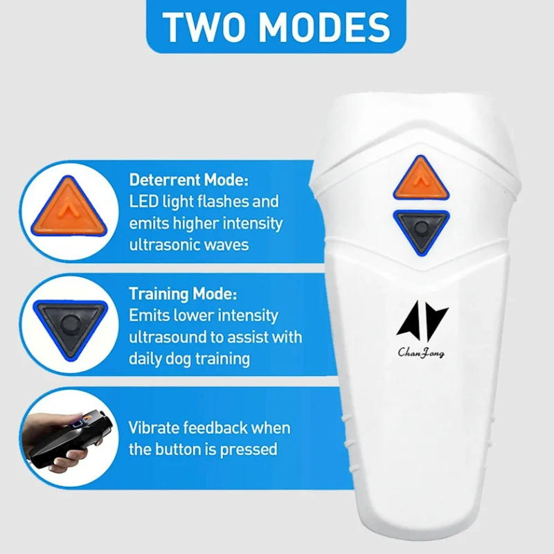 Ультразвуковой отпугиватель домашних животных barking_554 для тренировок Ультразвуковой отпугиватель домашних животных barking_554 для тренировок