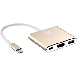 USB HUB Apacer DH610 USB 3.1 Type-C, Золотистый
