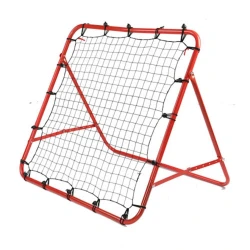 Футбольные ворота Pro Rebounder, металл, 100x100 см, красный