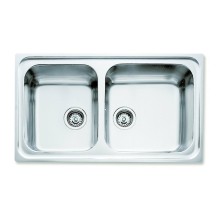Mətbəx çanağı Teka Classic 2B 86 Leinen Plus Left