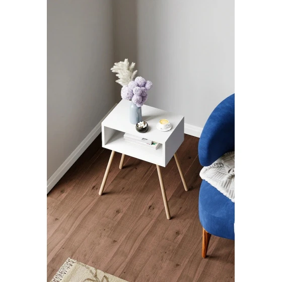 Тумба Art Mebel Art_tumba_1, ламинат/ЛДСП, белая, 63x35x35 см Тумба Art Mebel Art_tumba_1, ламинат/ЛДСП, белая, 63x35x35 см