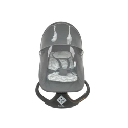 Детская люлька-качалка Kidilo Polly серая, 0+ мес Детская люлька-качалка Kidilo Polly серая, 0+ мес