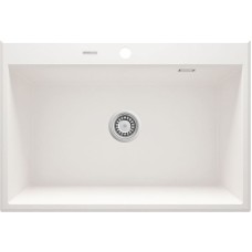 Mətbəx çanağı Deante Eridan ZQE_A103, qranit, ağ, 70x52x21 sm