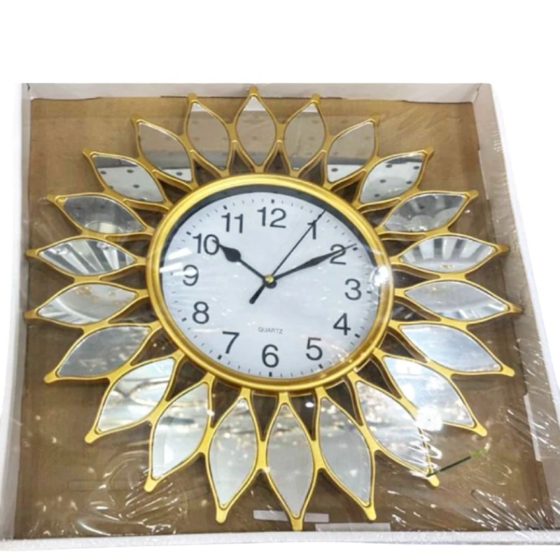 Divar saatı, qızılı, 35 sm Divar saatı, qızılı, 35 sm