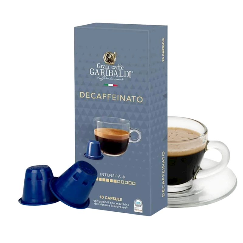 Кофе в капсулах Nespresso Garibaldi Decaffeinato, 10 шт Кофе в капсулах Nespresso Garibaldi Decaffeinato, 10 шт