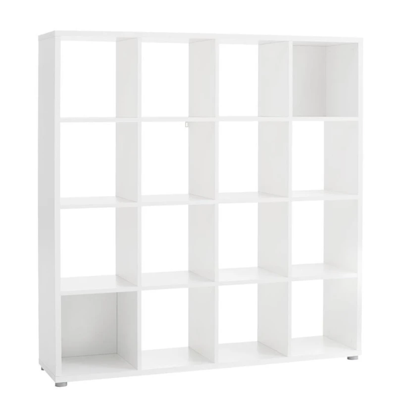 Шкаф-перегородка JYSK Haldager, 141x34x147 см, белый Шкаф-перегородка JYSK Haldager, 141x34x147 см, белый