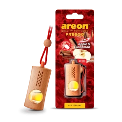 Ароматизатор Areon Fresco Premiun New Apple & Cinnamon FG04, фигурка, подвесной, 4 мл