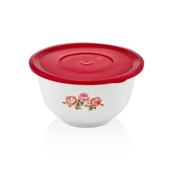 Qida saxlama konteyneri NH-065, 4.5 l, plastik, ağ/qırmızı Qida saxlama konteyneri NH-065, 4.5 l, plastik, ağ/qırmızı