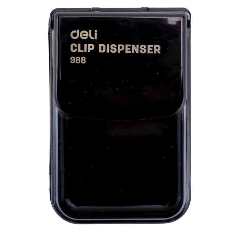 Диспенсер для скрепок Deli 988, товар в ассортименте Диспенсер для скрепок Deli 988, товар в ассортименте