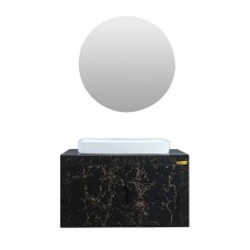 Çanaqlı tumba Gold Banyo 03, plastik/keramika, 80 sm