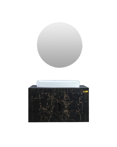 Çanaqlı tumba Gold Banyo 03, plastik/keramika, 80 sm