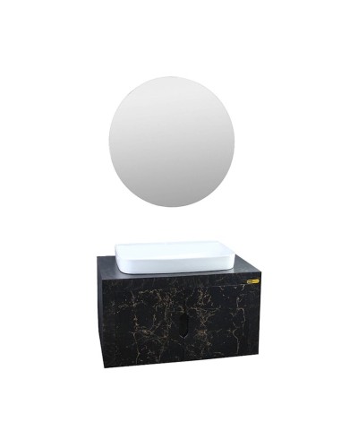 Çanaqlı tumba Gold Banyo 03, plastik/keramika, 80 sm
