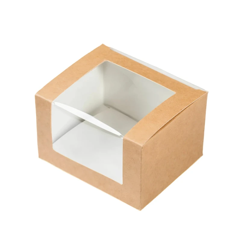 Одноразовые упаковки для пищевых продуктов Loyal-8137664659, 100 шт, коричневые