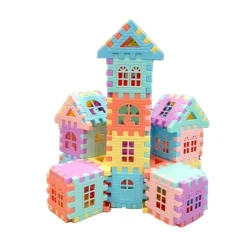 Блочный конструктор 60 деталей КТ8, 3 года