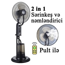 Ventilyator və nəmləndirici Manwac - Manwac2in1Mist