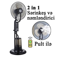 Ventilyator və nəmləndirici Manwac - Manwac2in1Mist