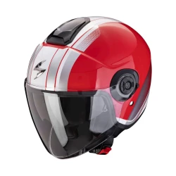 Motosikl dəbilqəsi Scorpion EXO-City II Vel Red/White, ölçü XS
