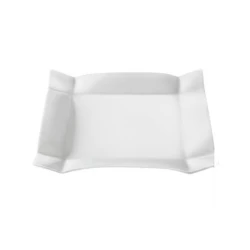 Тарелка десертная Wilmax WL-991231 квадрат, 20 см, фарфор, белый