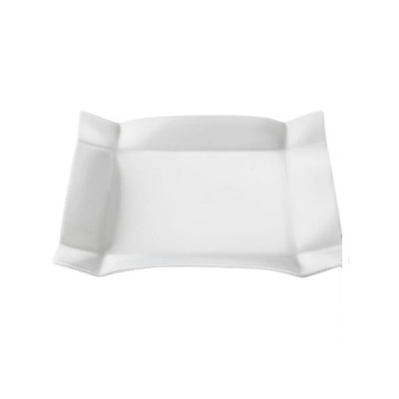 Тарелка десертная Wilmax WL-991231 квадрат, 20 см, фарфор, белый Тарелка десертная Wilmax WL-991231 квадрат, 20 см, фарфор, белый