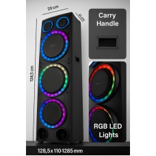 Портативная колонка 12 RGB LED