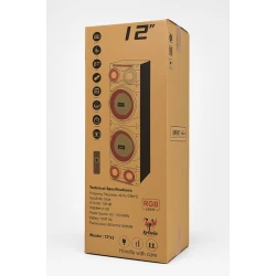 Portativ dinamik 12 RGB LED
