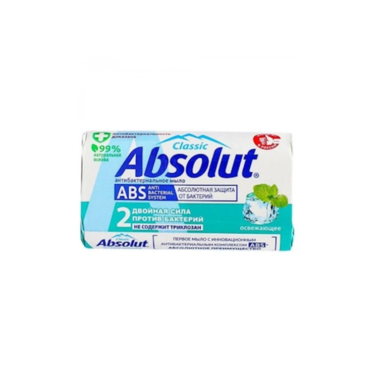Мыло туалетное Absolut ABS Освежающее,90 г