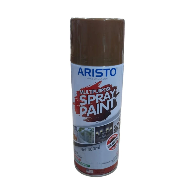Аэрозольная краска Aristo Spray Paint Red Gold, 400 мл, коричневая Аэрозольная краска Aristo Spray Paint Red Gold, 400 мл, коричневая
