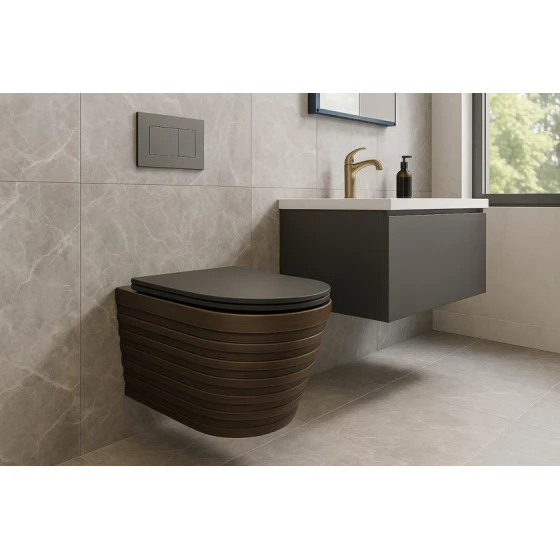 Унитаз подвесной Elfa E7711 / Комплект для установки Унитаз подвесной Elfa E7711 / Комплект для установки