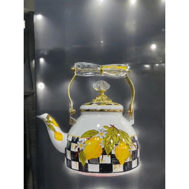 Su qaynadılması üçün çaydan sweet-maxi-LT-07, paslanmayan polad, ağ, 1200 ml