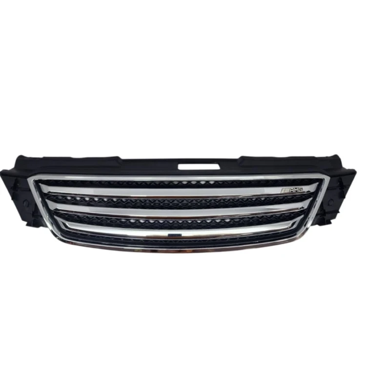 Решетка переднего бампера для автомобиля Gentra AMG A-130, хромированная