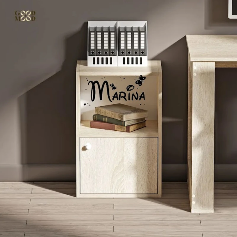 Тумба Marina 3563_M25Mod2Son, ЛДСП, 60x30x40 см, коричневая Тумба Marina 3563_M25Mod2Son, ЛДСП, 60x30x40 см, коричневая