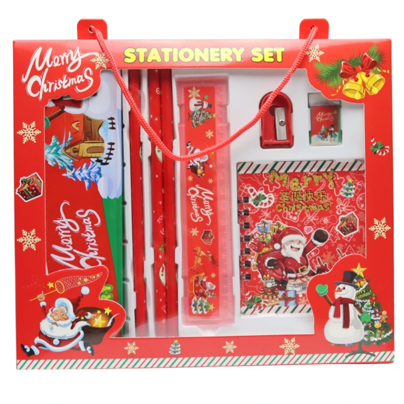 Детский набор канцелярии Merry Christmas, 8 предметов