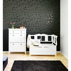 Скамья JYSK Jelling, 116x83x45 см, белый