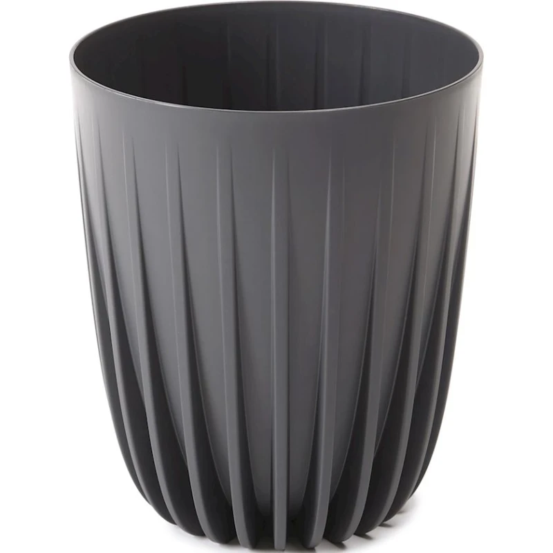 Горшок для растений Lamela Mira Eco, 29.7х25 см, антрацитовый
