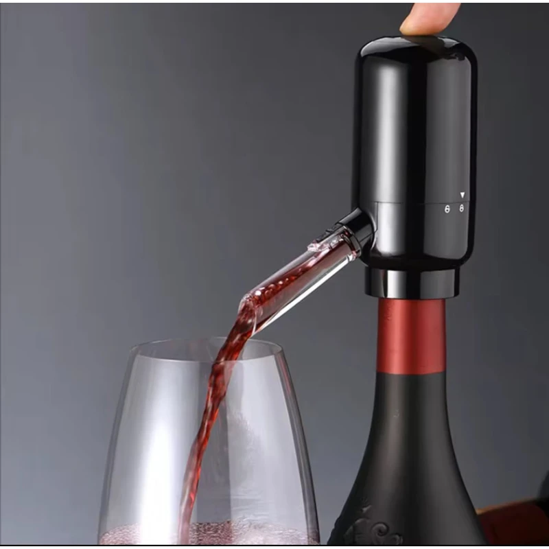 Электронный аэратор для вина, черный Электронный аэратор для вина, черный