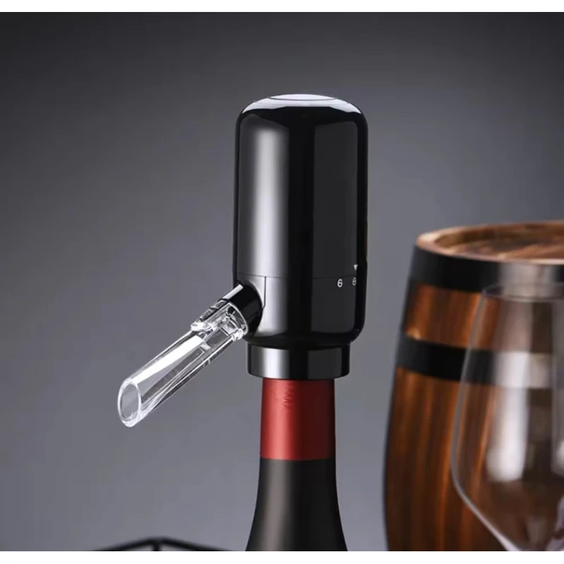Электронный аэратор для вина, черный Электронный аэратор для вина, черный