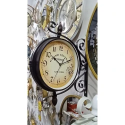 Настенные часы SS-086, 27 см, черные