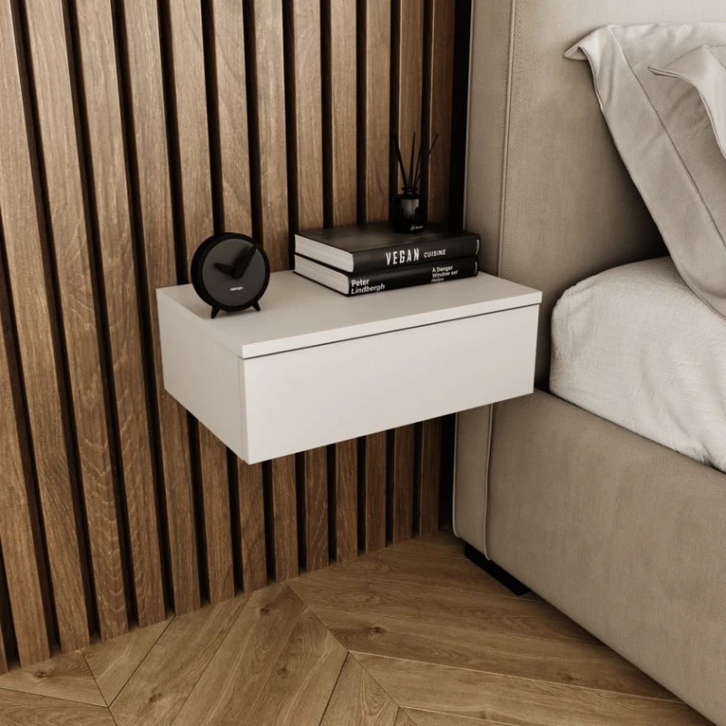 Тумба Art Mebel Art_tumba_72, ламинат, белая, 20x50x30 см Тумба Art Mebel Art_tumba_72, ламинат, белая, 20x50x30 см