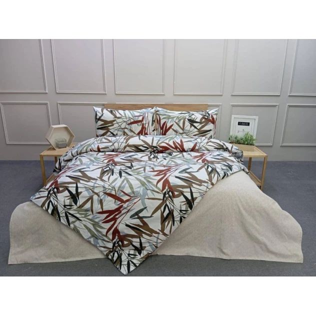 Комплект постельного белья Luxe Cotton MX923, пододеяльник 160x220 см, простыня 160x220 см, наволочка 50x70 см 1 шт