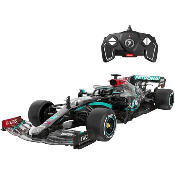 Radio ilə idarə olunan maşın Rastar 1:18 Mercedes-AMG F1 W11 EQ Performance, qara, KahnToys167