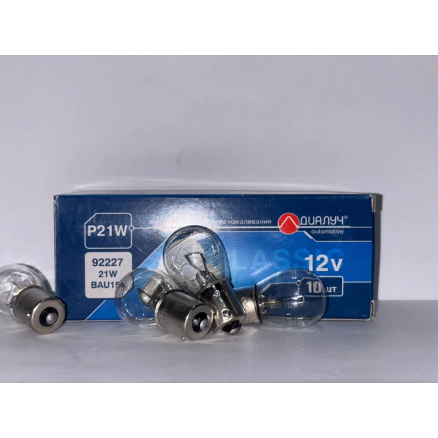 Avtomobil işıqlandırma sistemi üçün lampa P21W 1