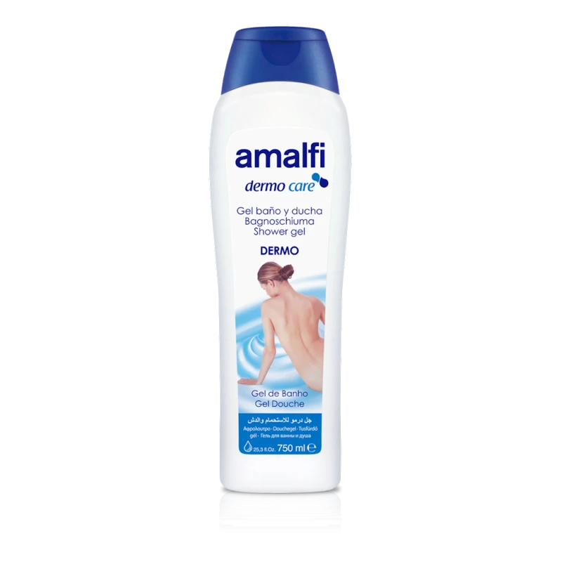 Гель для ванны и душа Amalfi Dermo, 750 мл (8414227691910)