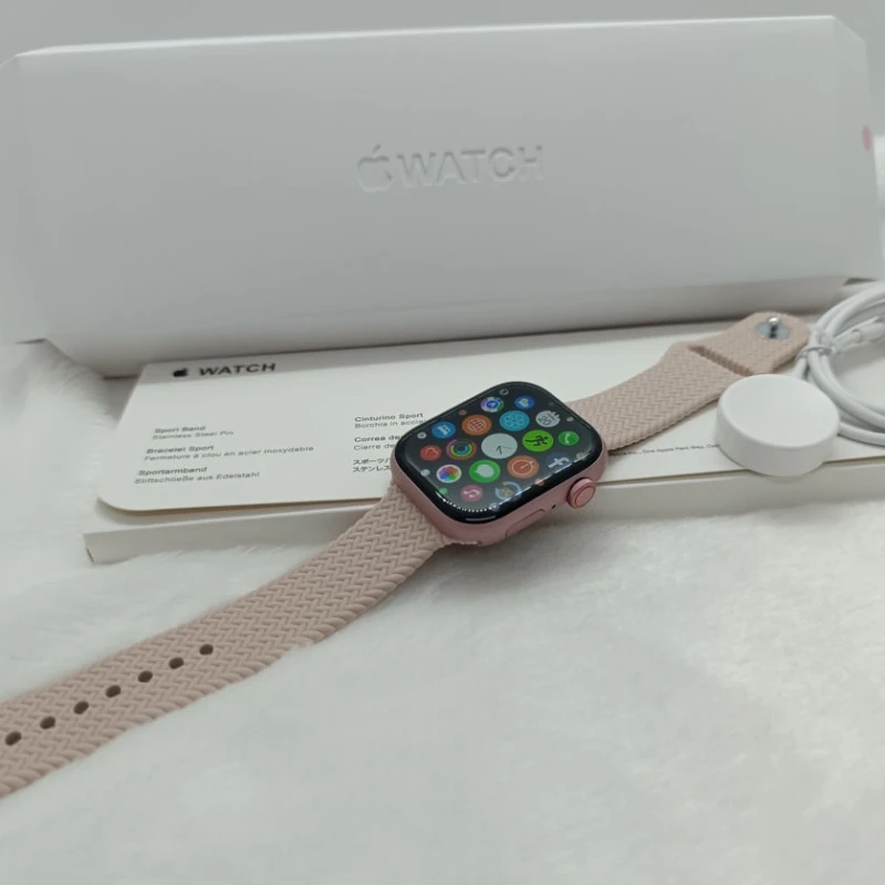 Умные часы розовые 1:1 реплика