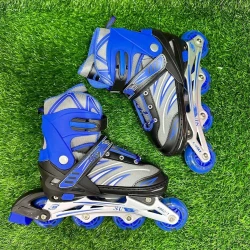 Роликовые коньки ST00220, S, размер 31-34, синие/черные