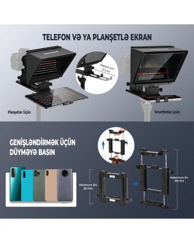 Telefon üçün telesuflyor Neewer X1 Pro II - X1PROII