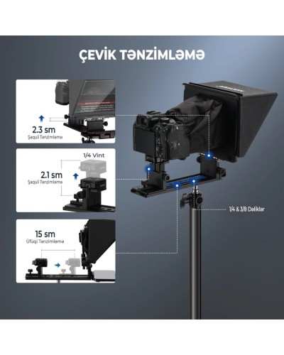 Telefon üçün telesuflyor Neewer X1 Pro II - X1PROII