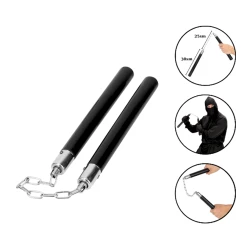 Нунчаки с деревянными ручками Yingcayi 1787, черный