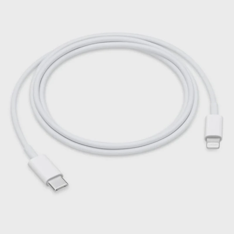Адаптер питания 20 Вт USB-C - Белый кабель USB-C - Lightning Кабель 1м Адаптер питания 20 Вт USB-C - Белый кабель USB-C - Lightning Кабель 1м