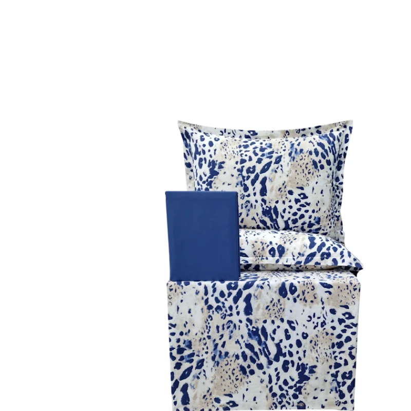 Комплект постельного белья Narlı 000898, пододеяльник 200x220 см, простыня 240x260 см, 2 наволочки 50x70 см, двуспальный, хлопок, разноцветный